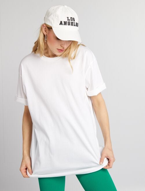 Camiseta mujer oversize