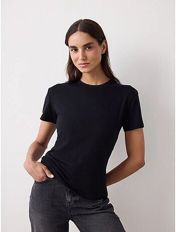 Camiseta básica oversize de manga corta penti