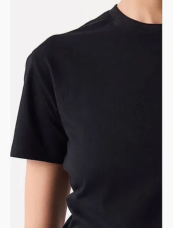 Camiseta básica oversize de manga corta penti