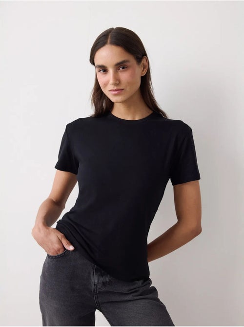 Camiseta básica oversize de manga corta penti - Kiabi Camiseta básica oversize de manga corta penti - Kiabi