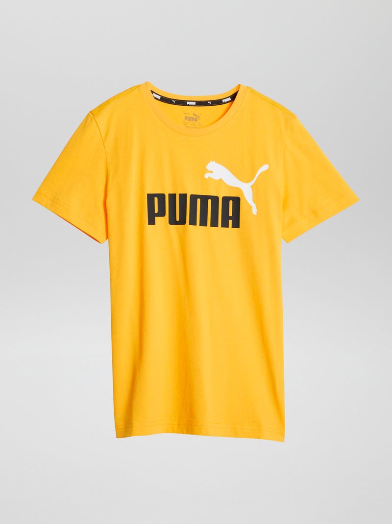 Camiseta básica 'Puma' AMARILLO - Kiabi