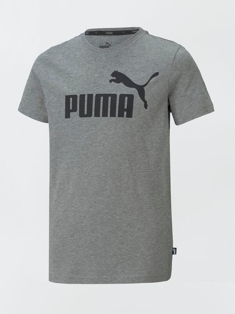 Camiseta básica 'Puma' GRIS - Kiabi