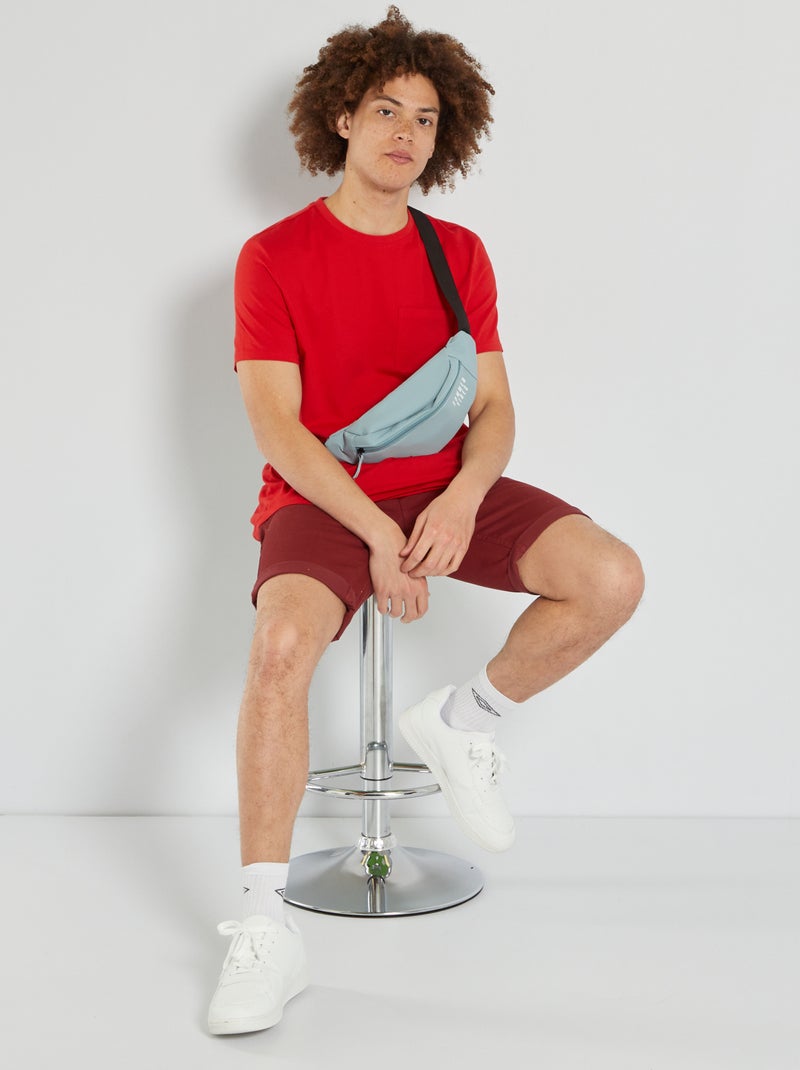 Camiseta básica ROJO - Kiabi