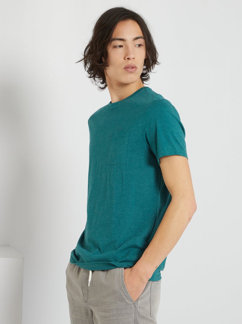 Camiseta básica ROJO - Kiabi