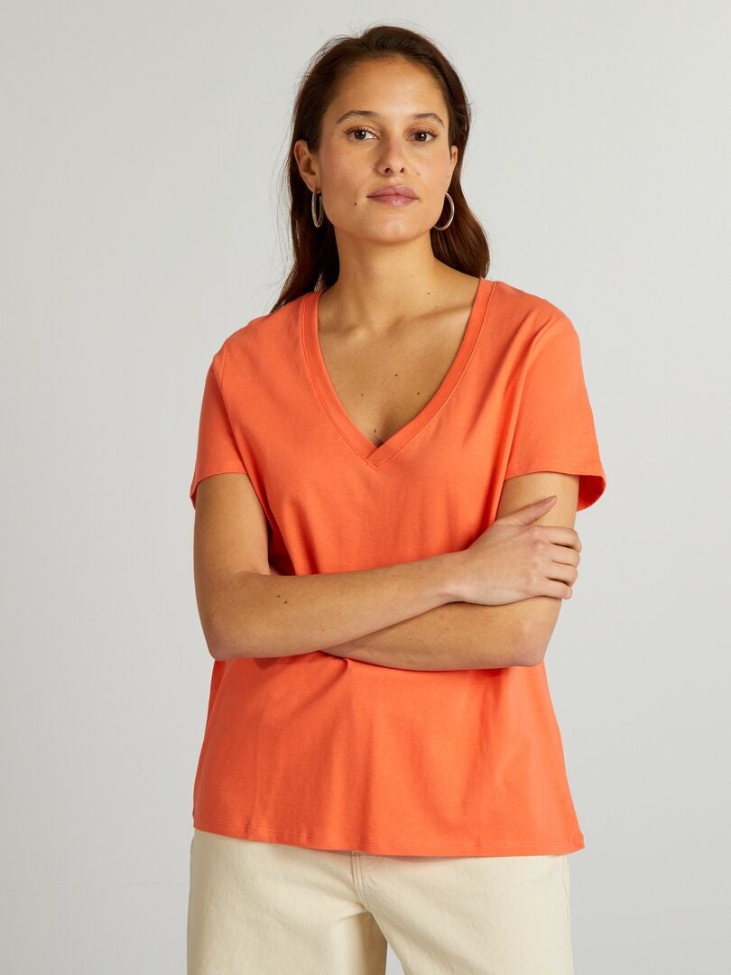 Kiabi camisetas fashion básicas mujer