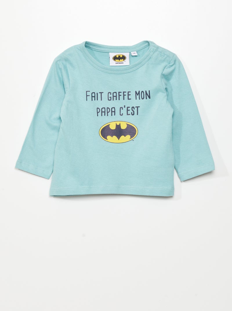 Camiseta 'Batman' azul - Kiabi