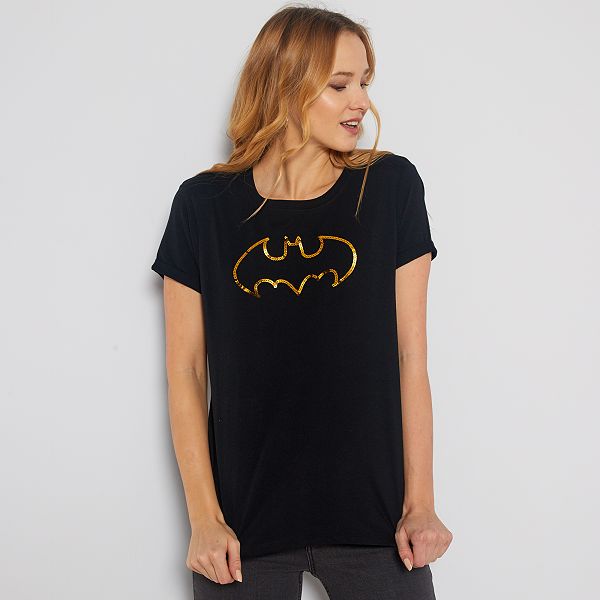 camiseta batman mujer