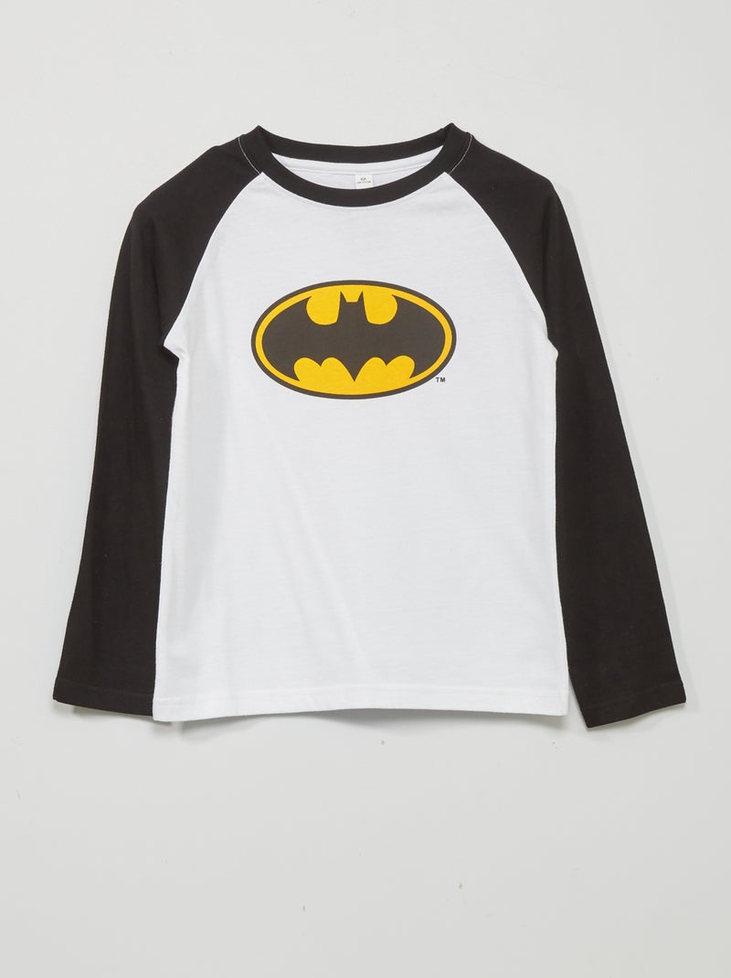 Camiseta 'Batman' de 'DC Comics' blanco/negro - Kiabi