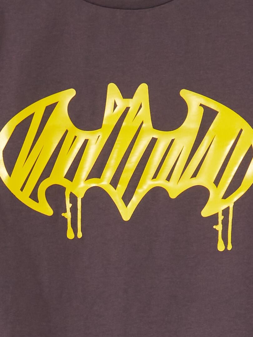 Camiseta 'Batman' de manga corta negro - Kiabi