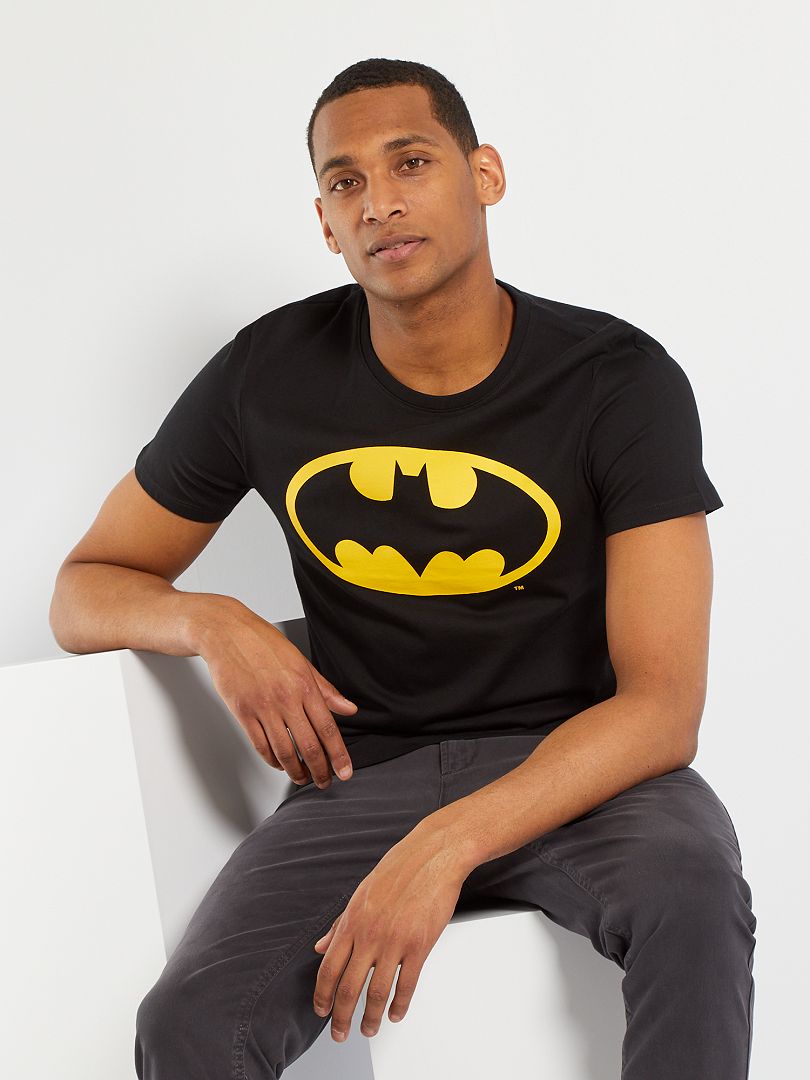 Camiseta 'Batman' negro - Kiabi