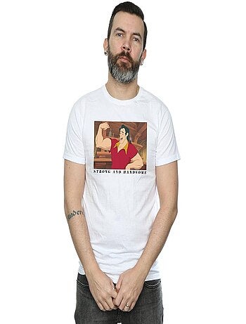 Camiseta beauty and the beast handsome brute para hombre - disney