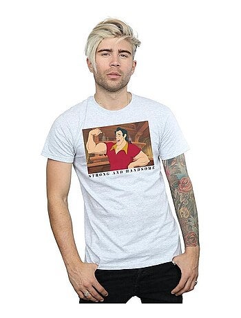 Camiseta beauty and the beast handsome brute para hombre - disney