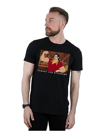 Camiseta beauty and the beast handsome brute para hombre - disney