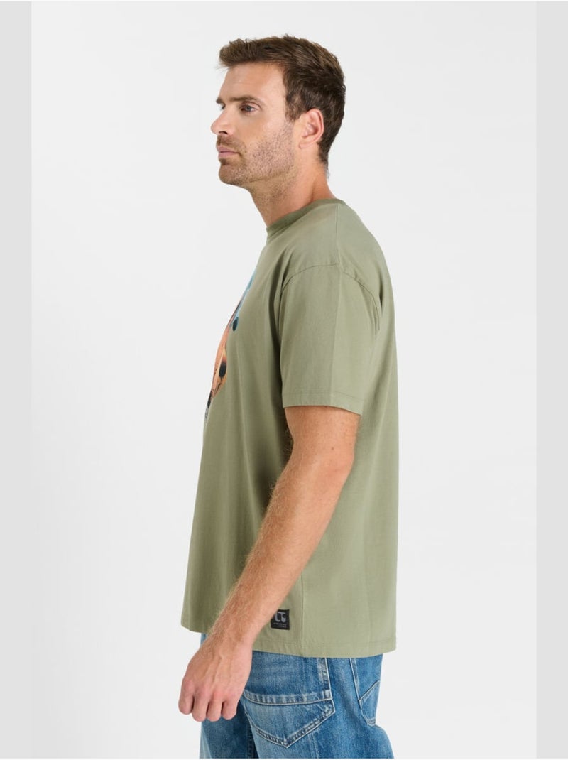 Camiseta Bernabeu «Le Temps des cerises» Caqui - Kiabi