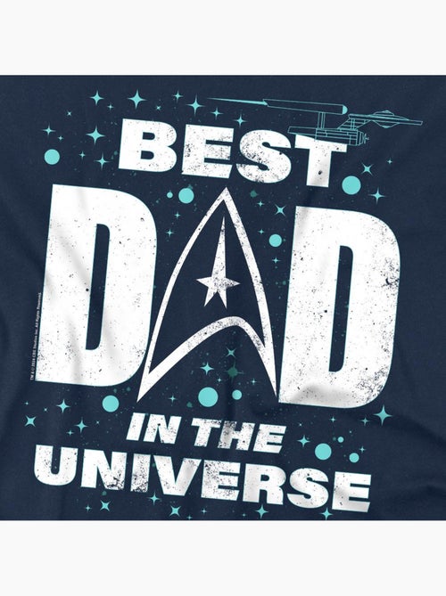 Camiseta best dad in the universe día del padre para hombre - star trek - Kiabi Camiseta best dad in the universe día del padre para hombre - star trek - Kiabi