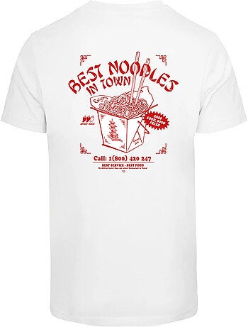 Camiseta best noodles para hombre - mister tee