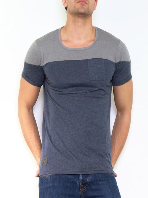 Camiseta bicolor - Kiabi