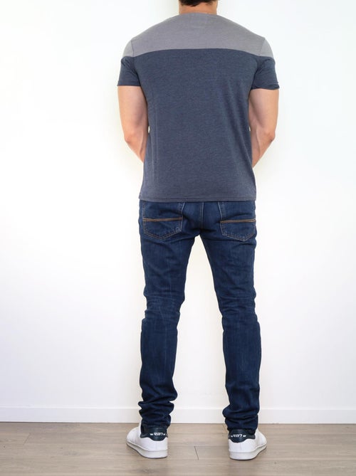 Camiseta bicolor - Kiabi
