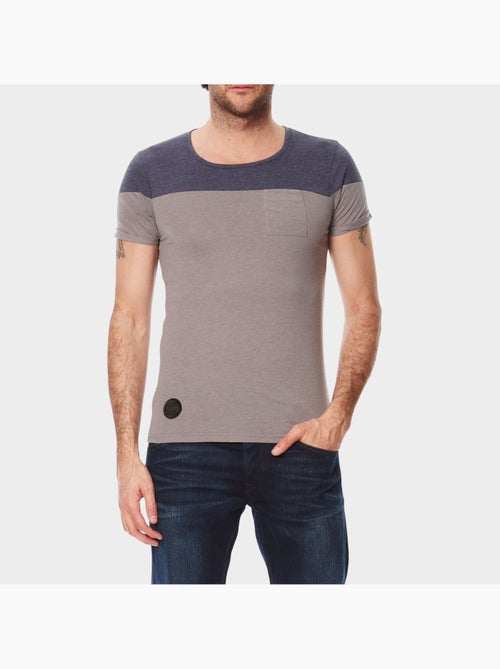 Camiseta bicolor - Kiabi