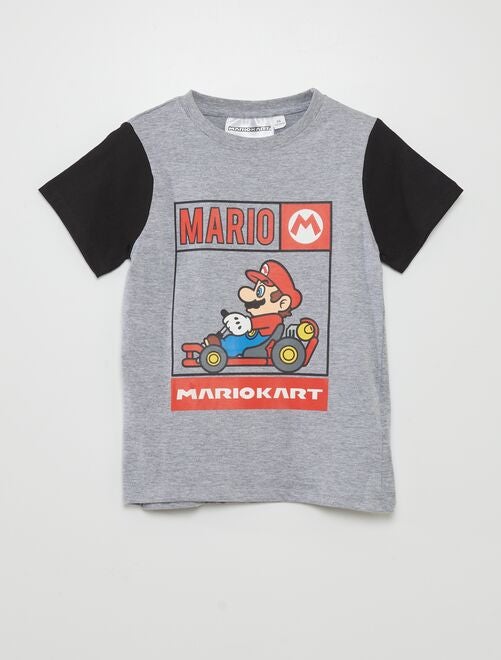 Camiseta bicolor 'Mario Kart' - Kiabi