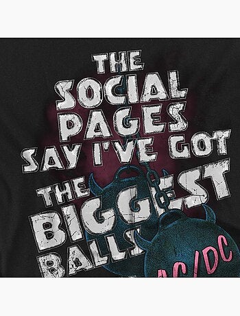 Camiseta big balls para hombre - acdc