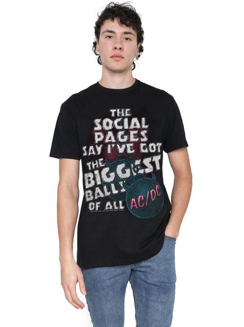 Camiseta big balls para hombre - acdc - Kiabi Camiseta big balls para hombre - acdc - Kiabi