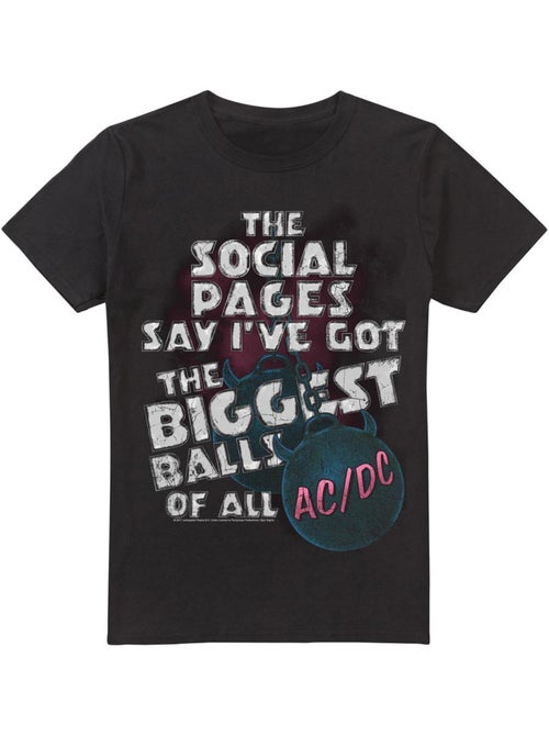 Camiseta big balls para hombre - acdc - Kiabi Camiseta big balls para hombre - acdc - Kiabi