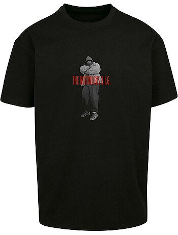 Camiseta biggie smalls diseño notorious big para hombre - mister tee
