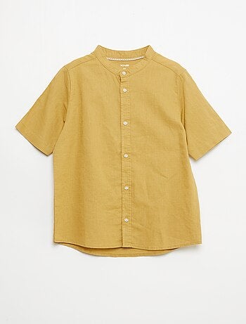 Camiseta blanca de algodón