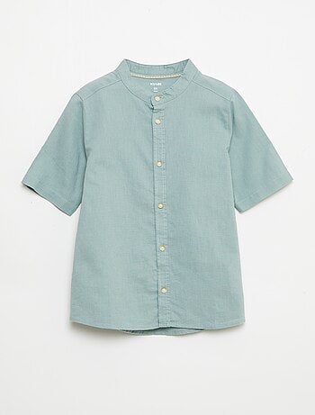 Camiseta blanca de algodón