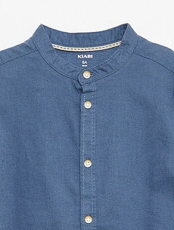 Camiseta blanca de algodón