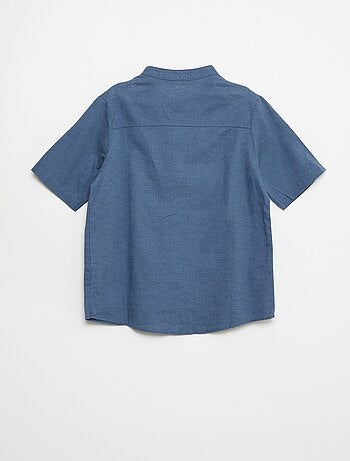 Camiseta blanca de algodón