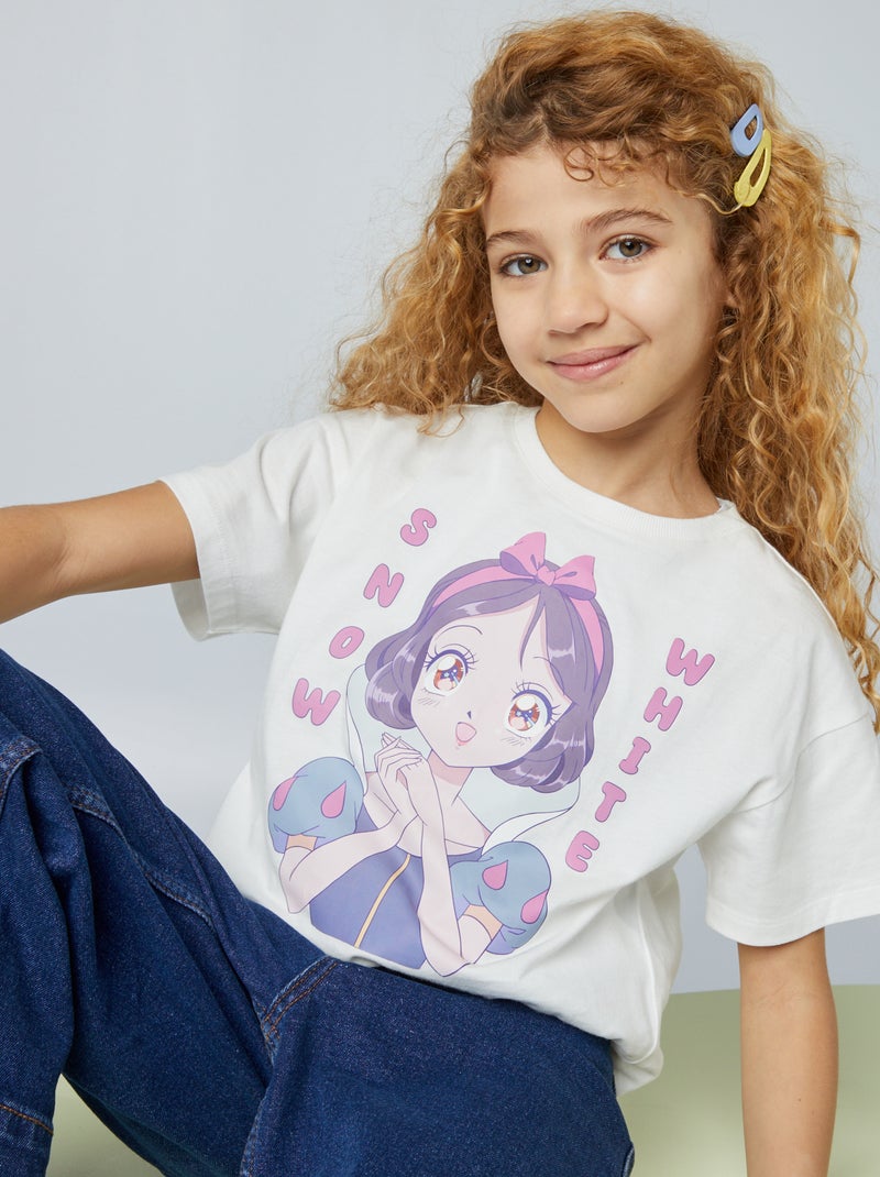 Camiseta 'Blancanieves' 'Disney' BLANCO - Kiabi