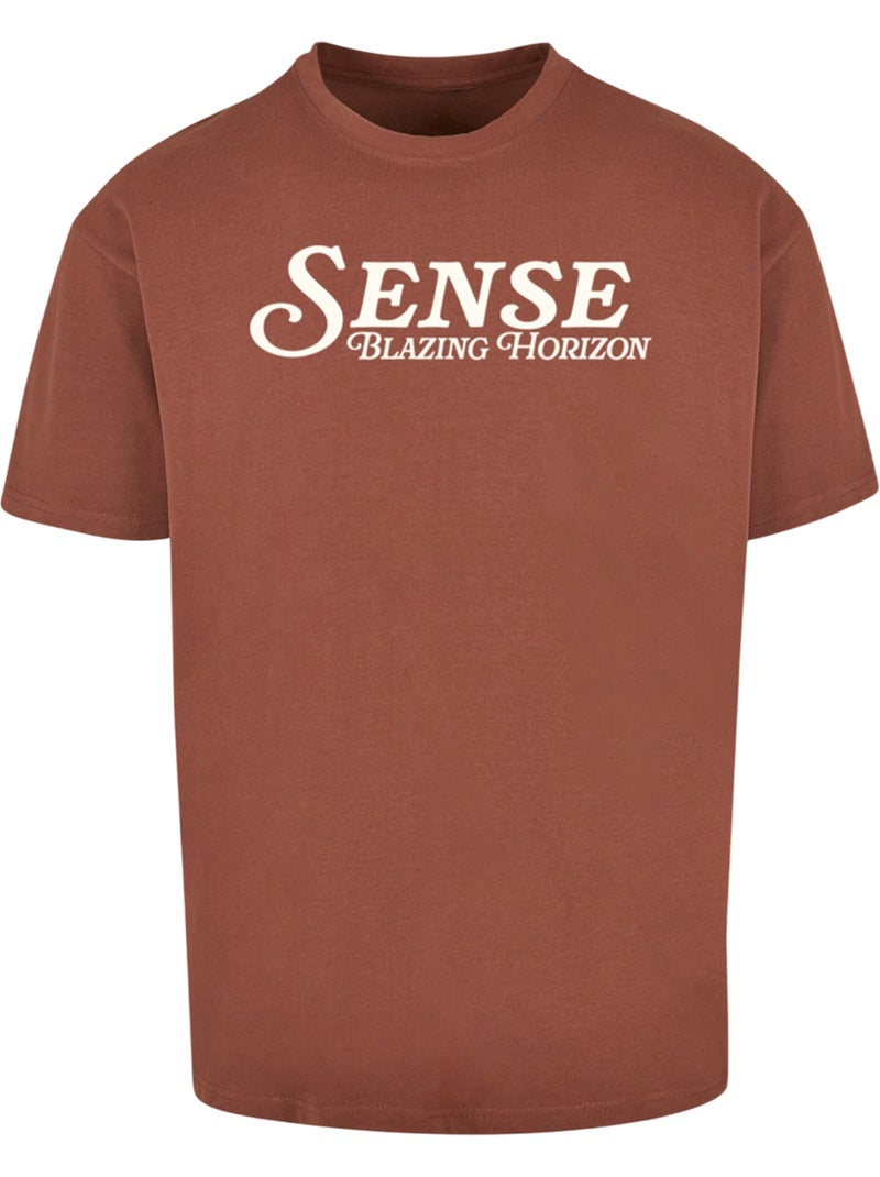 Camiseta blazing horizon 2.0 palmera de playa para hombre - 9n1m sense Naranja coral - Kiabi