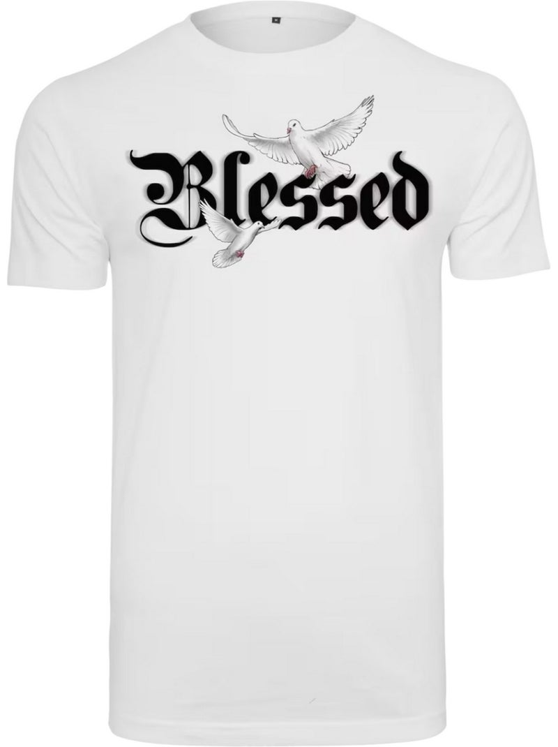 Camiseta blessed diseño paloma para hombre - mister tee Blanco - Kiabi