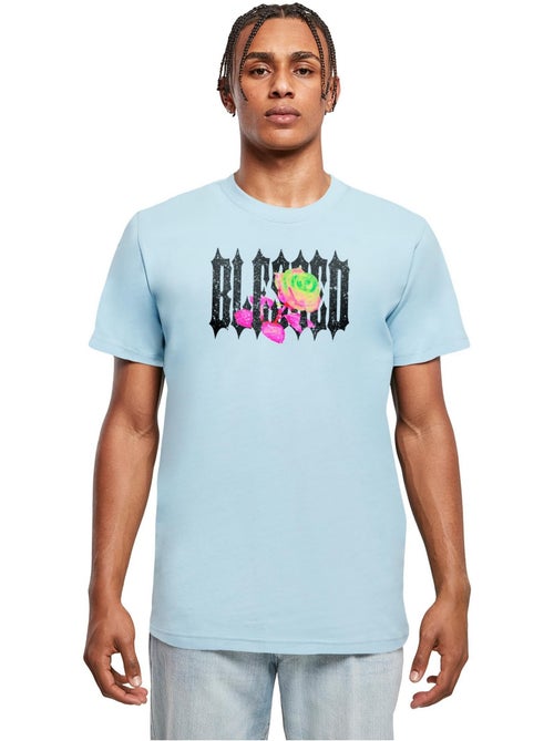Camiseta blessed diseño rosa para hombre - mister tee - Kiabi