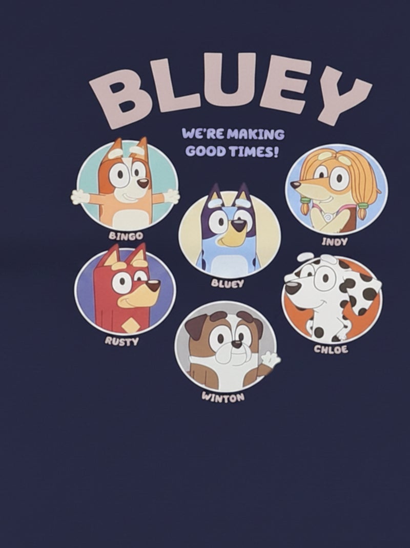 Camiseta 'Bluey' de manga larga Azul - Kiabi