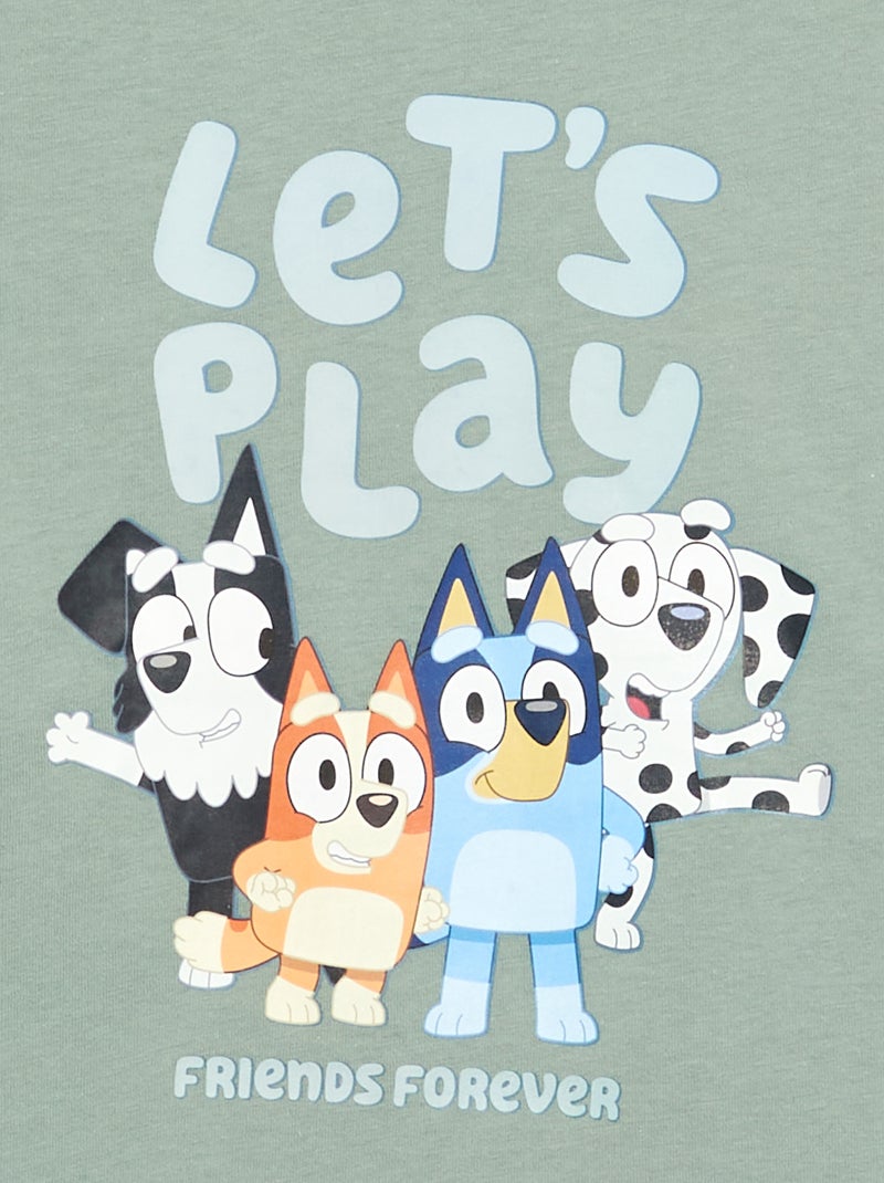Camiseta 'Bluey' de manga larga Azul - Kiabi