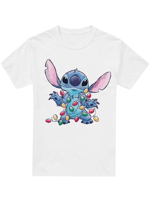 Camiseta boceto de luces de navidad para hombre - lilo & stitch - Kiabi Camiseta boceto de luces de navidad para hombre - lilo & stitch - Kiabi