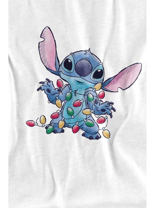 Camiseta boceto de luces de navidad para hombre - lilo & stitch - Kiabi Camiseta boceto de luces de navidad para hombre - lilo & stitch - Kiabi