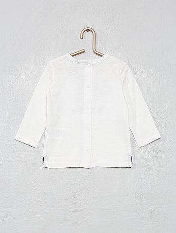 Camiseta bordada - Kiabi