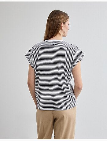 Camiseta bordada, MO Fashion