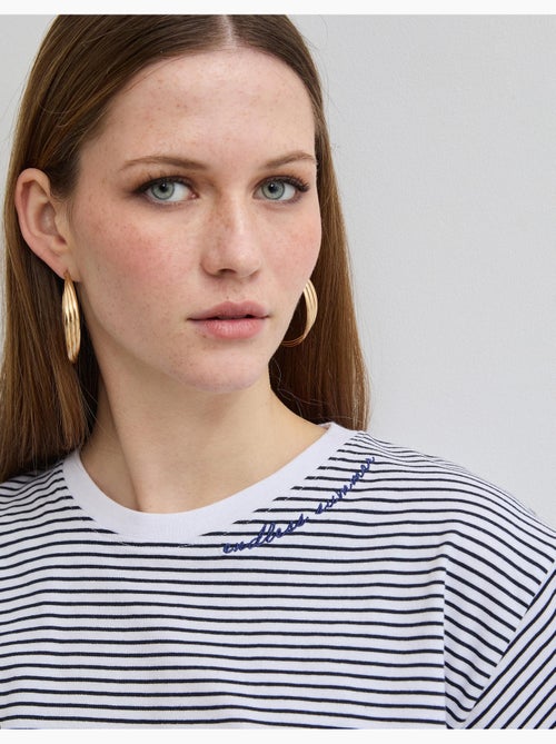 Camiseta bordada, MO Fashion - Kiabi