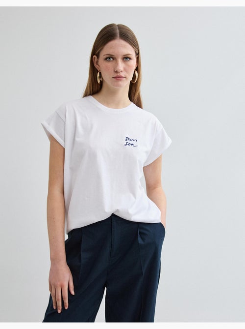 Camiseta bordada, MO Fashion - Kiabi