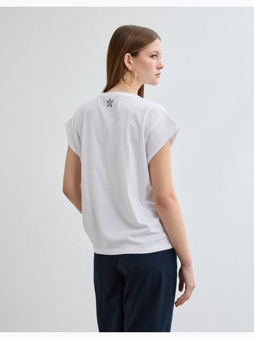 Camiseta bordada, MO Fashion - Kiabi