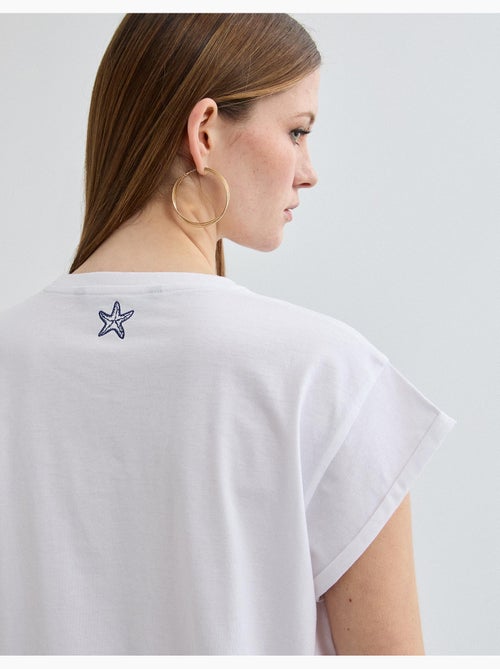 Camiseta bordada, MO Fashion - Kiabi