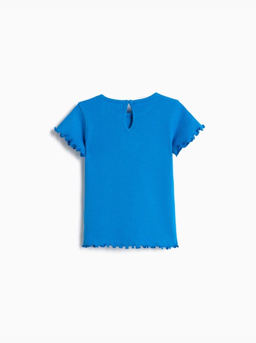 Camiseta bordado floral, MO Fashion - Kiabi Camiseta bordado floral, MO Fashion - Kiabi