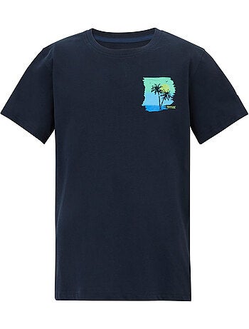 Camiseta bosley diseño estampado en espalda para niños/niñas - regatta