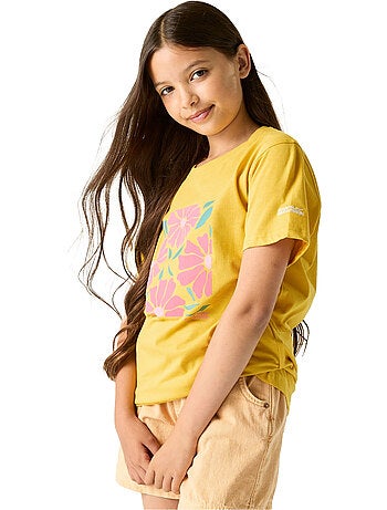 Camiseta bosley diseño floral para niños/niñas - regatta