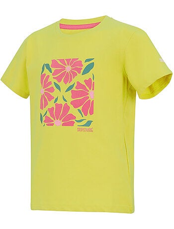 Camiseta bosley diseño floral para niños/niñas - regatta